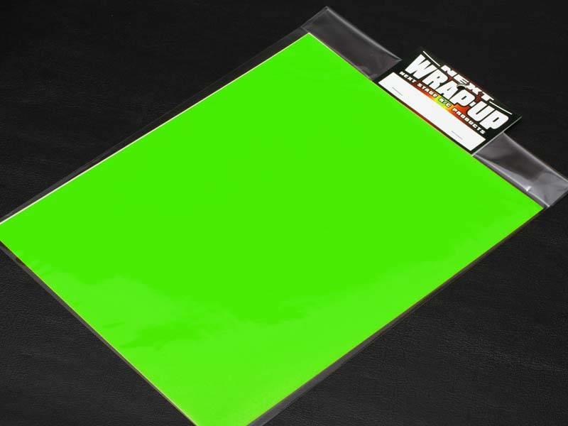 WRAP-UP Next 0003-05 - Window Tint Film 250mm x 200mm - Lime Greem