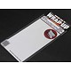 REAL 3D Lens Decal Block Middle 130mm x 75mm - Clear