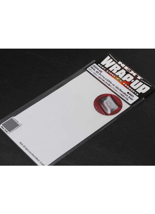 WRAP-UP Next REAL 3D Lens Decal Block Small 130mm x 75mm - Clear