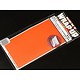 REAL 3D Lens Decal Block Middle 130mm x 75mm - Orange