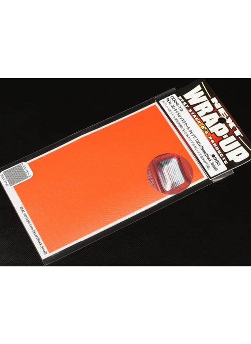 WRAP-UP Next REAL 3D Lens Decal Block Small 130mm x 75mm - Orange
