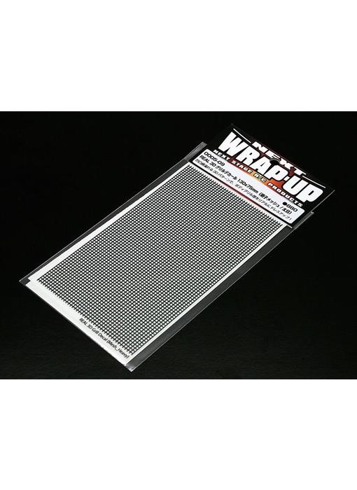 WRAP-UP Next REAL 3D Gril Decal Grid Mesh Thick 130mm x 75mm Transparant Base