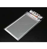 WRAP-UP Next 0005-10 - REAL 3D Gril Decal Grid Mesh Thin 130mm x 75mm Transparant Base