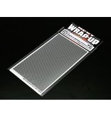 WRAP-UP Next 0005-11 - REAL 3D Gril Decal Punch Mesh Thick 130mm x 75mm Transparant Base