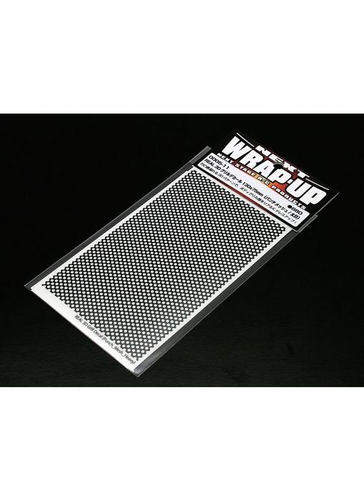 WRAP-UP Next REAL 3D Gril Decal Punch Mesh Thick 130mm x 75mm Transparant Base