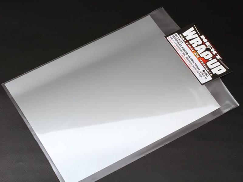 WRAP-UP Next 0014-01 - SUPER FLEX Metal Decal 250mm x 200mm - Silver