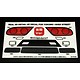 REAL 3D Detail Up Decal Set for Yokomo 180SX Street Kouki (Late Version)