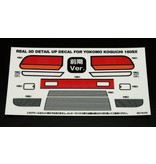 WRAP-UP Next 0016-03 - REAL 3D Detail Up Decal Set for Yokomo 180SX Koguchi Zenki (Early Version)