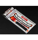 WRAP-UP Next 0016-09 - REAL 3D Detail Up Decal Set for Yokomo AE86 Levin Hayashi Zenki (Early Version)