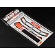 REAL 3D Detail Up Decal Set for Yokomo AE86 Levin Sunrise Zenki (Early Version)