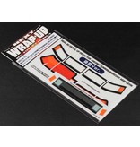 WRAP-UP Next 0016-12 - REAL 3D Detail Up Decal Set for Yokomo AE86 Levin Sunrise Kouki (Late Version)