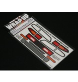 WRAP-UP Next 0016-13 - REAL 3D Detail Up Decal Set for Yokomo Silvia S14 1093 Speed