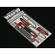 REAL 3D Detail Up Decal Set for Yokomo Silvia S14 1093 Speed