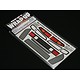 REAL 3D Detail Up Decal Set for Yokomo Silvia S14 460 Power
