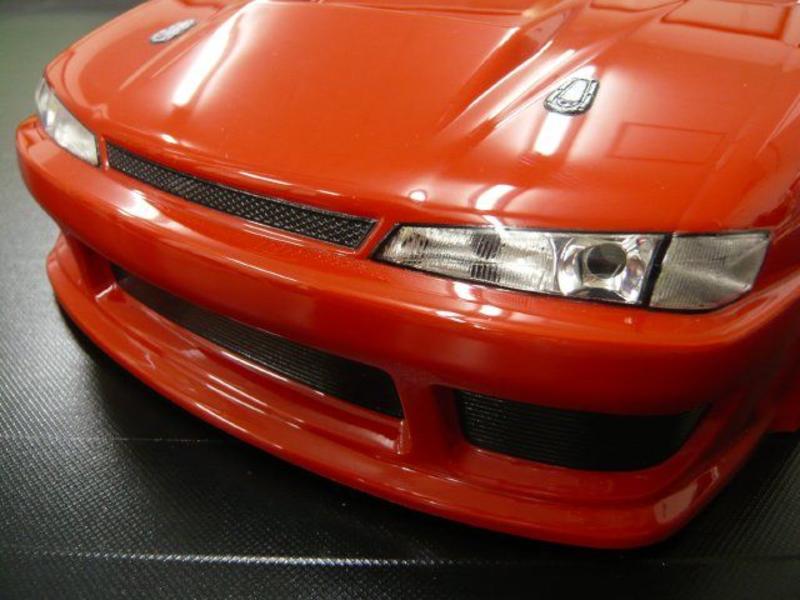 WRAP-UP Next 0016-14 - REAL 3D Detail Up Decal Set for Yokomo Silvia S14 460 Power