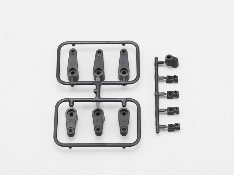 Yokomo B7-204 - Servo Horn / Stabilizer Holder / Antenna Mount Set - DISCONTINUED