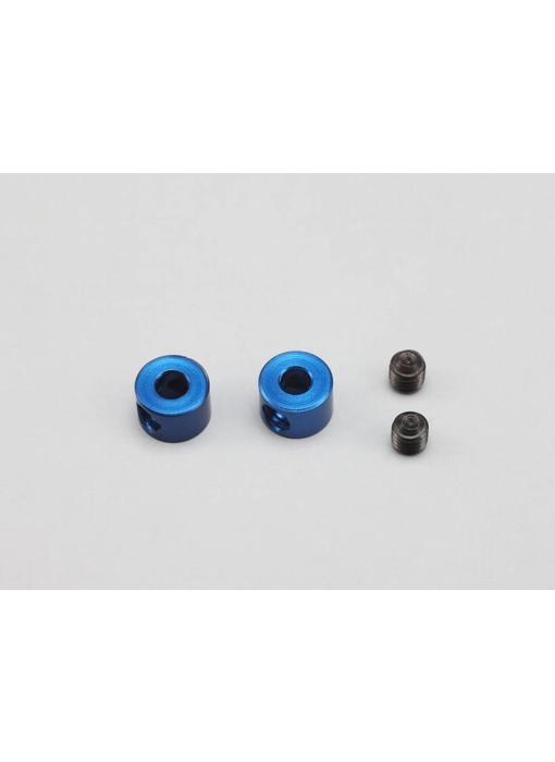 Yokomo Anti-Roll Bar Stopper - Blue (2pcs)