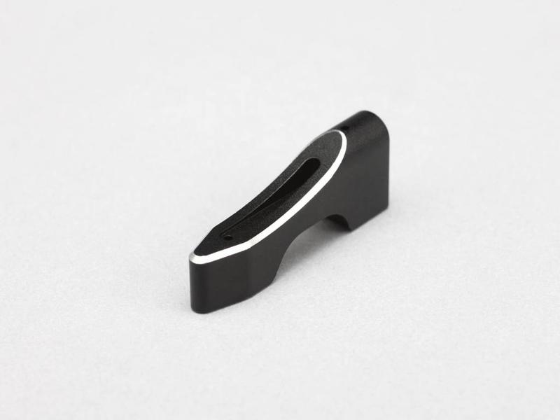 Yokomo Y4-304SC - Aluminium Motor Mount Support - Black Edge Design - DISCONTINUED