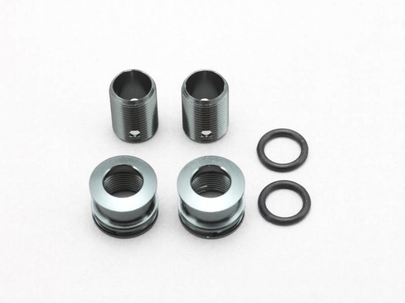 Yokomo ZS-ABM5G - Adjustable Body Mount for φ5 Post - Gun Metal (2set)