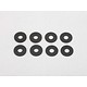 Aluminium Offset Spacer - Black