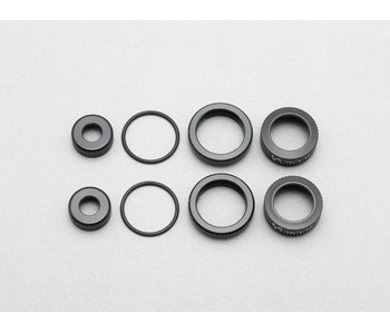 Yokomo O-Ring Cap / Adjustment Ring / Shock Cap Nut Set for Bigbore