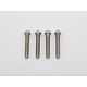 Precision Machined Titanium Hex Screw Button Head M3 x 18mm (4pcs)