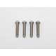 Precision Machined Titanium Hex Screw Button Head M3 x 15mm (4pcs)