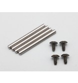 Yokomo BD-009AA - Outer Lower Suspension Arm Pin φ2mm x 23mm (4pcs)