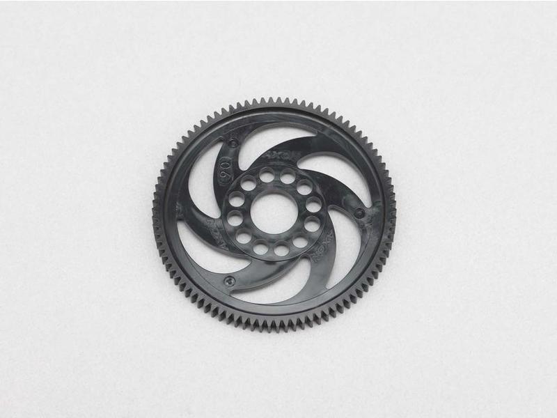 Yokomo SG-A4890A - Axon Spur Gear Precision 90T / 48P - Black