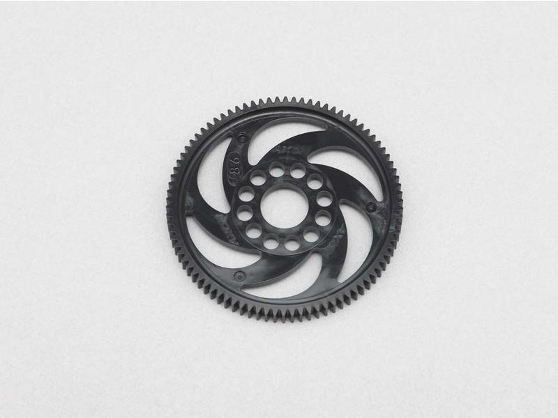 Yokomo SG-A4886A - Axon Spur Gear Precision 86T / 48P - Black