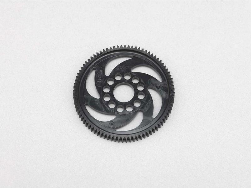 Yokomo SG-A4884A - Axon Spur Gear Precision 84T / 48P - Black