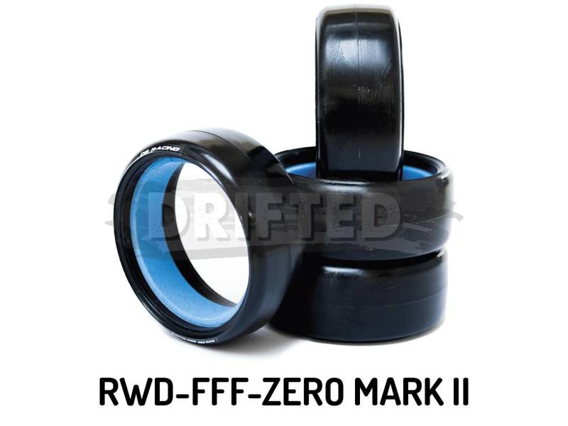 DS Racing Drift Tire Competition Series II RWD-FFF-Zero Mark II (4pcs)