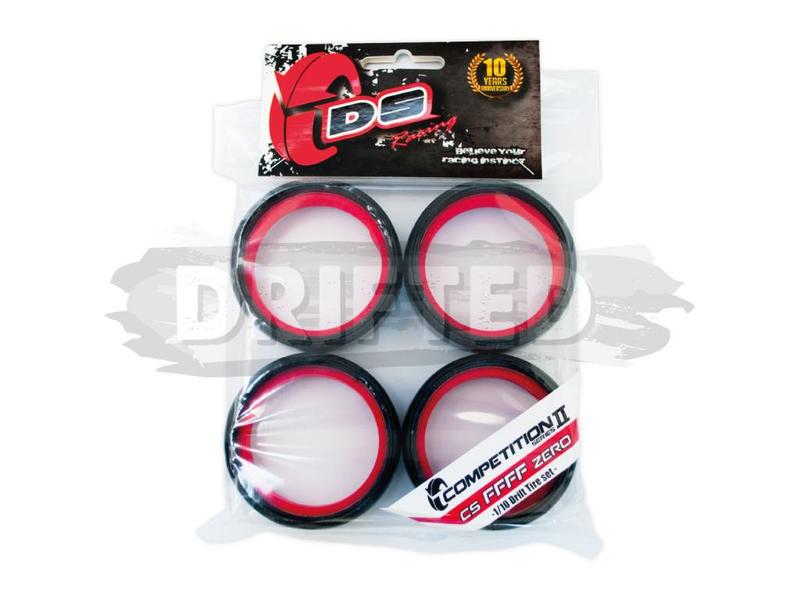 DS Racing Drift Tire Competition Series II CS-FFFF-Zero (4pcs)