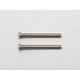 Titanium Hex Screw Button Head M3×30mm (2pcs)