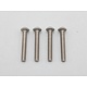Titanium Hex Screw Button Head M3×20mm (4pcs)