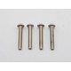 Titanium Hex Screw Button Head M3×18mm (4pcs)