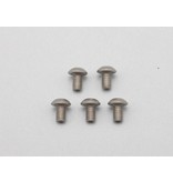 Yokomo ZC-BH35TA - Titanium Hex Screw Button Head M3×5mm (5pcs)