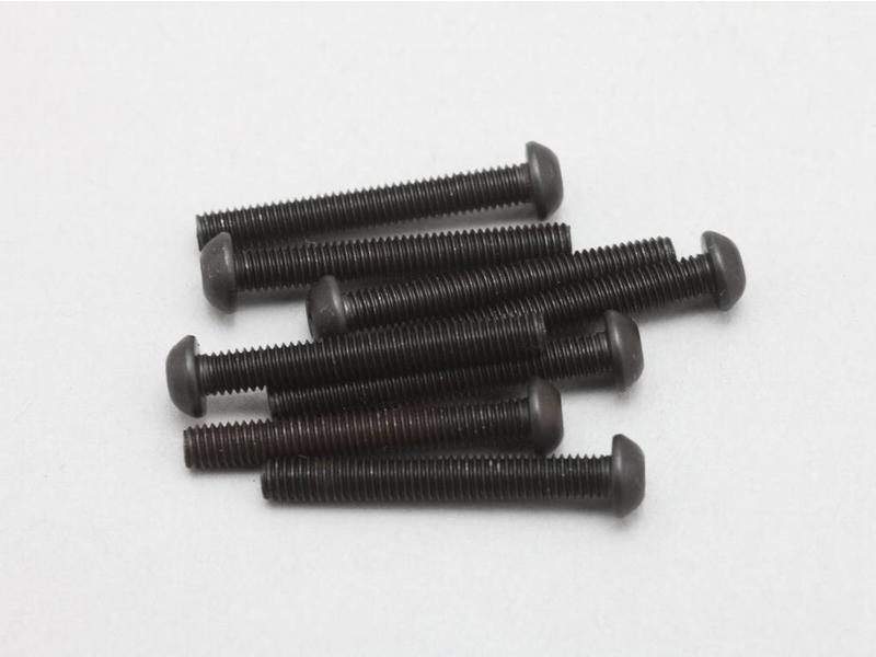 Yokomo ZC-BH322A - Steel Hex Screw Button Head M3×22mm (8pcs)