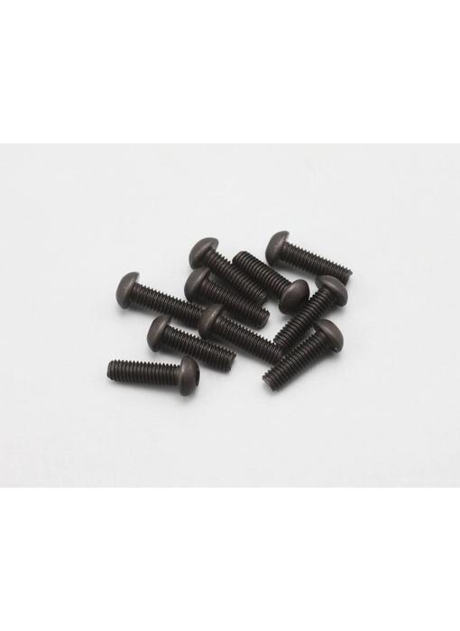 Yokomo Steel Hex Screw Button Head M3×10mm (10pcs)