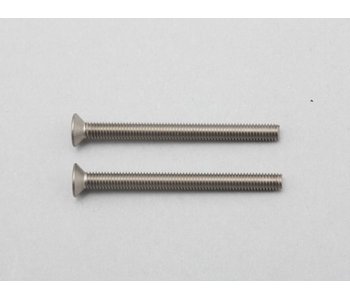 Yokomo Titanium Hex Screw Flat Head M3×35mm (2pcs) - DISCONTINUED