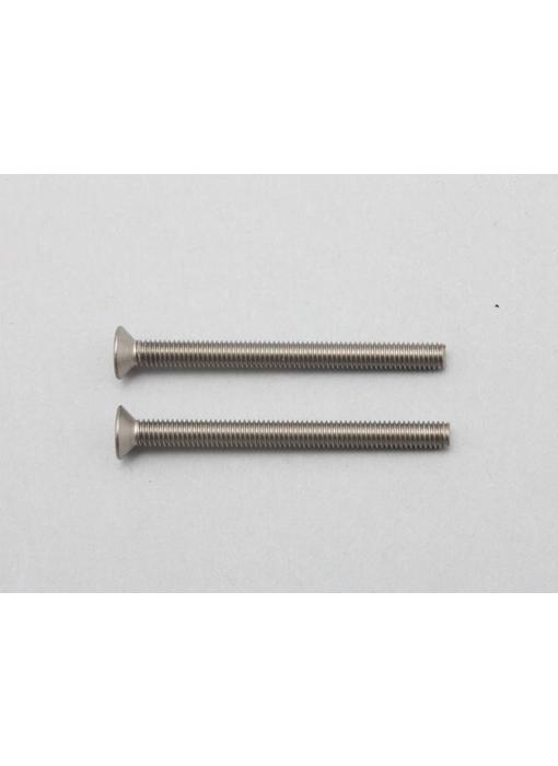 Yokomo Titanium Hex Screw Flat Head M3×35mm (2pcs) - DISCONTINUED