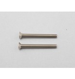 Yokomo ZC-F330TA - Titanium Hex Screw Flat Head M3×30mm (2pcs)