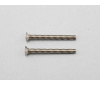 Yokomo Titanium Hex Screw Flat Head M3×30mm (2pcs)