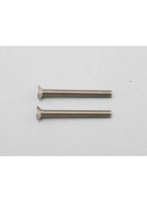 Yokomo Titanium Hex Screw Flat Head M3×30mm (2pcs)