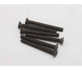 Yokomo Steel Hex Screw Flat Head M3 × 30mm (6pcs)