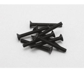 Yokomo Steel Hex Screw Flat Head M3 × 25mm (8pcs)