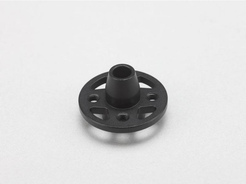 Yokomo Y4-630MR - Aluminium Spur Gear Hub - Black - DISCONTINUED