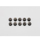 Yokomo ZC-N3LA - Steel Nylon Lock Nut M3 × 4mm (10pcs)