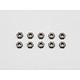 Steel Plane Lock Nut M3 × 2.4mm (10pcs)