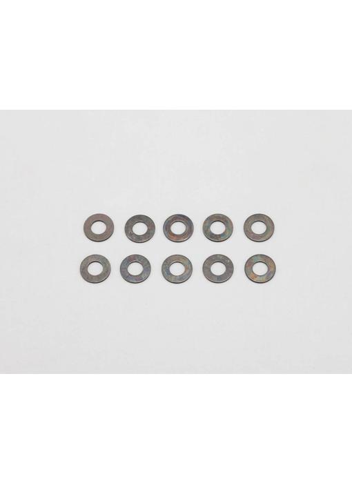 Yokomo Steel Shim φ3mm × φ7mm × 0.5mm (10pcs)